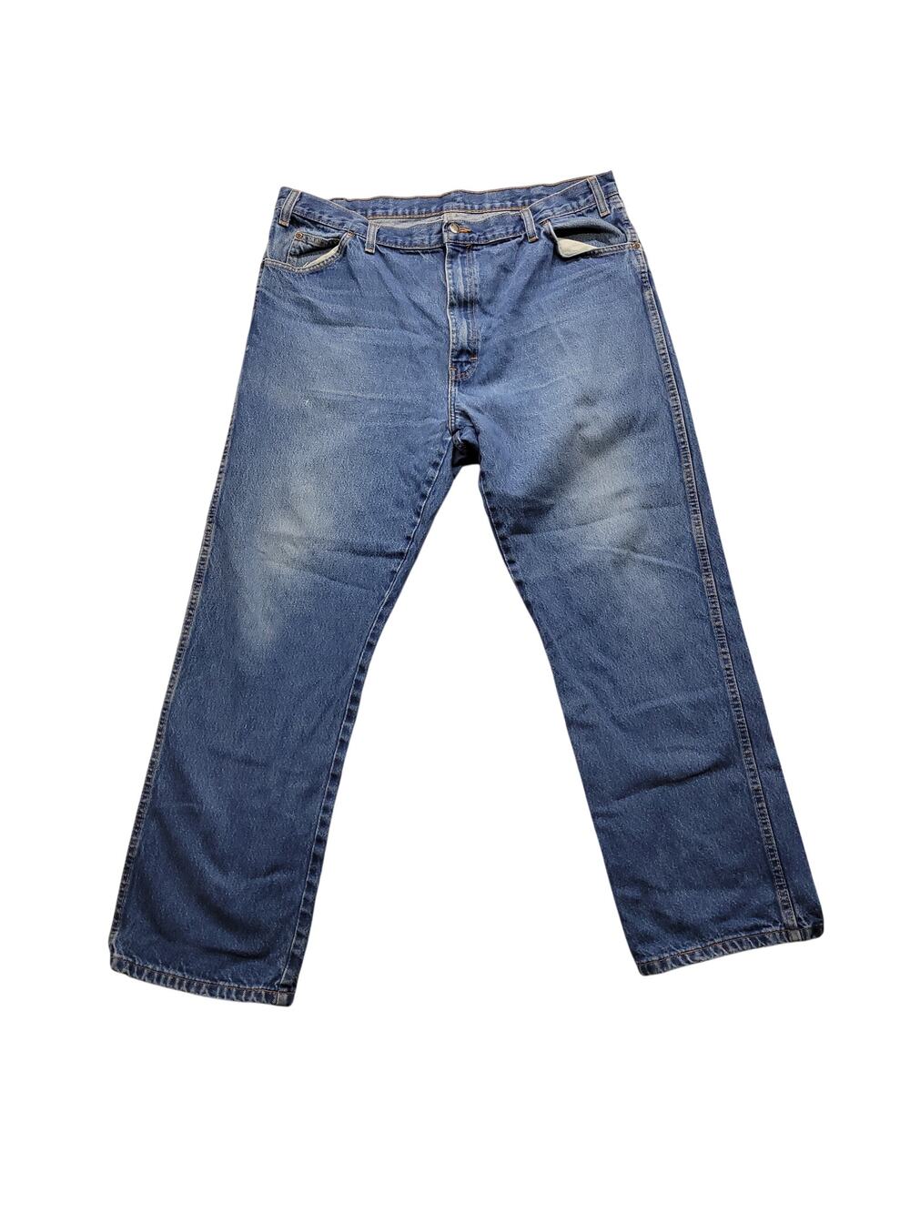 Dickies Mens 40x30 Blue Denim Jeans Relaxed Fit Workwear Carpenter